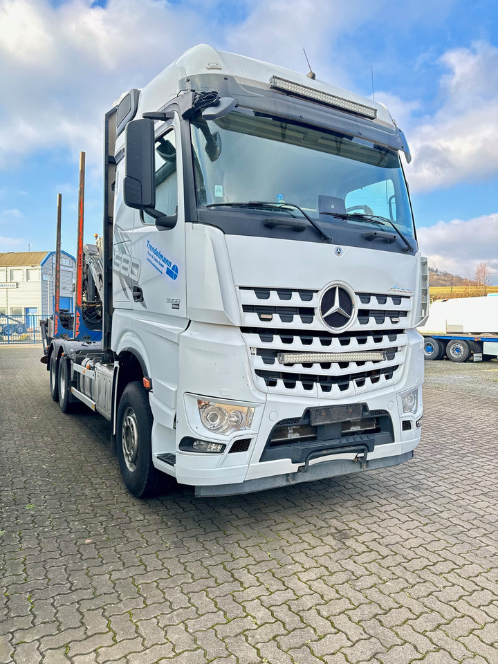 Mercedes Arocs 3358 L 6x4 Radstand 4500 Arocs 3358 L 6x4 Blatt-Luft Gefedert - Timber truck: picture 5 Mercedes Arocs 3358 L 6x4 Radstand 4500 Arocs 3358 L 6x4 Blatt-Luft Gefedert - Timber truck: picture 5