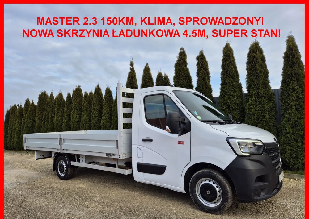 Renault Master 2.3 150KM/ Nowa Skrzynia 4.5m/ - Open body delivery van: picture 1 Renault Master 2.3 150KM/ Nowa Skrzynia 4.5m/ - Open body delivery van: picture 1
