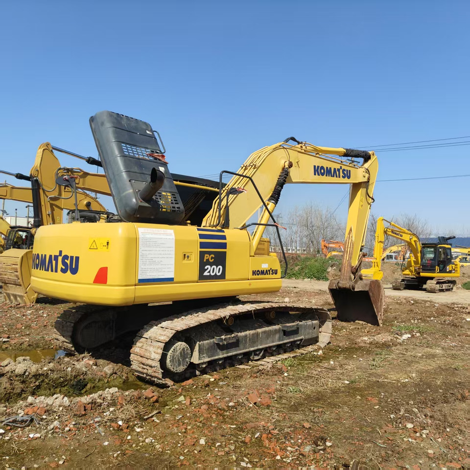 Crawler excavator KOMATSU pc200 hot sale 20 tons excavator japan brand: picture 6