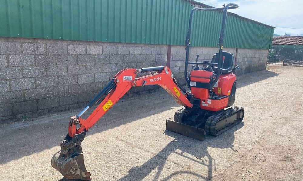 Kubota K 008-3  - Mini excavator: picture 1 Kubota K 008-3  - Mini excavator: picture 1