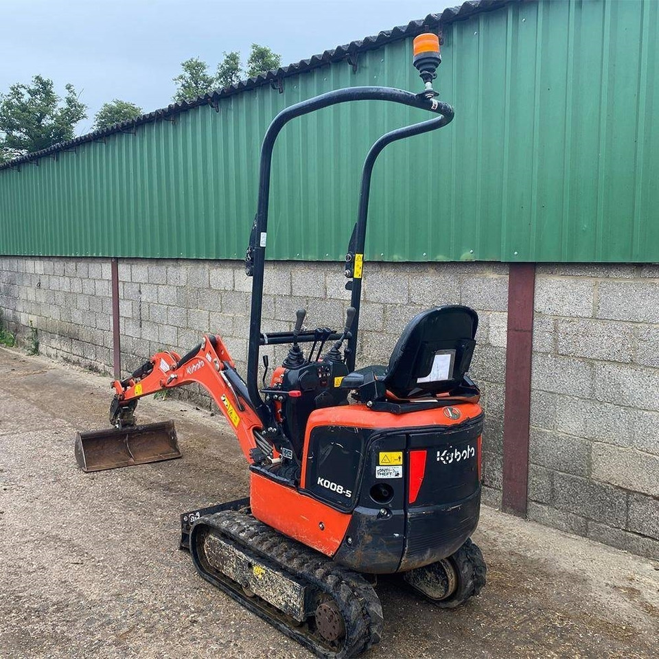Kubota K 008-5  - Mini excavator: picture 2 Kubota K 008-5  - Mini excavator: picture 2