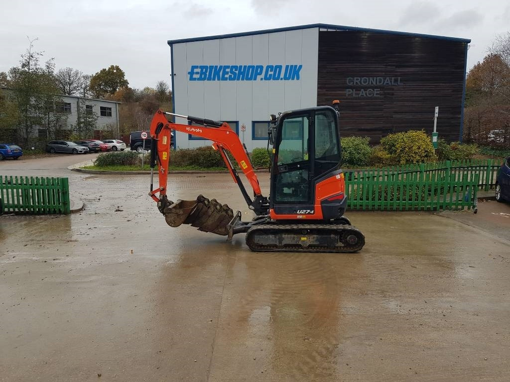 Kubota U27-4 - Mini excavator: picture 3 Kubota U27-4 - Mini excavator: picture 3
