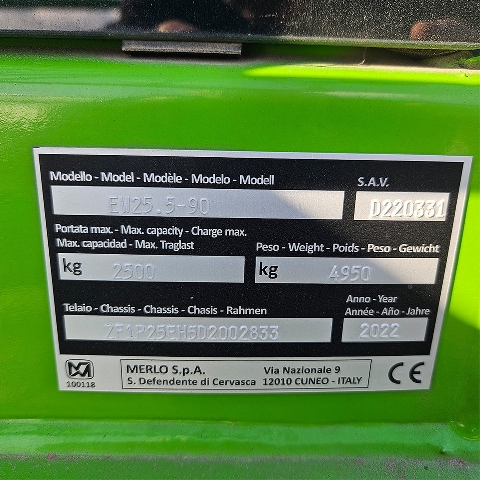 Merlo EW25.5  - Telescopic handler: picture 4 Merlo EW25.5  - Telescopic handler: picture 4