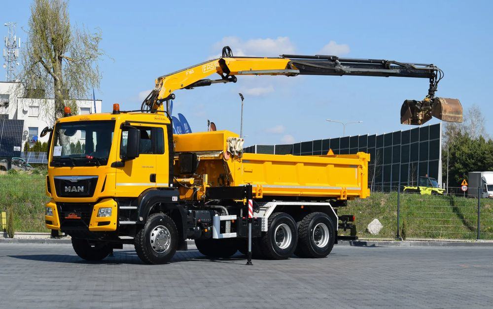 MAN TGS 26.400 / 6x4 / EURO 6 / UDT / HDS FASSI 165 / WYSUW x3 / ROTATOR / CHWYTAK / STEROWANIE RADIOWE / WZMOCNIONA RAMA / WYWROTKA / HYDROBURTA / AUTOMAT / 2017 / NOWE OPONY - 100% / NISKI PRZEBIEG - Other machinery: picture 1 MAN TGS 26.400 / 6x4 / EURO 6 / UDT / HDS FASSI 165 / WYSUW x3 / ROTATOR / CHWYTAK / STEROWANIE RADIOWE / WZMOCNIONA RAMA / WYWROTKA / HYDROBURTA / AUTOMAT / 2017 / NOWE OPONY - 100% / NISKI PRZEBIEG - Other machinery: picture 1