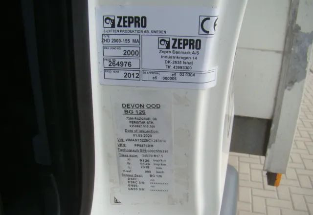 Box truck MAN TGL 12-220 8.10M KLIMA WINDA 2000KG: picture 18 Box truck MAN TGL 12-220 8.10M KLIMA WINDA 2000KG: picture 18