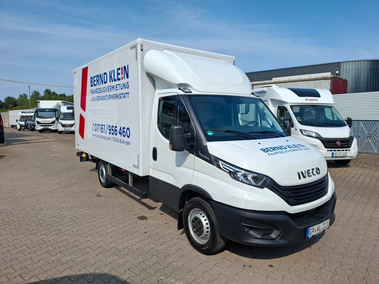 Iveco 35S16A8/P, LBW, Luft, HiMatic, Klima, RFK, - Box van: picture 1 Iveco 35S16A8/P, LBW, Luft, HiMatic, Klima, RFK, - Box van: picture 1