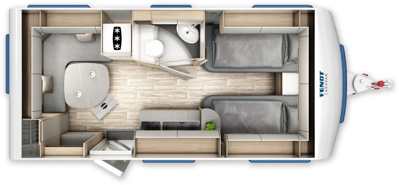 Fendt Bianco Activ 465 SGE 1.800 KG, Shower-Paket, GFK - Caravan: picture 2 Fendt Bianco Activ 465 SGE 1.800 KG, Shower-Paket, GFK - Caravan: picture 2