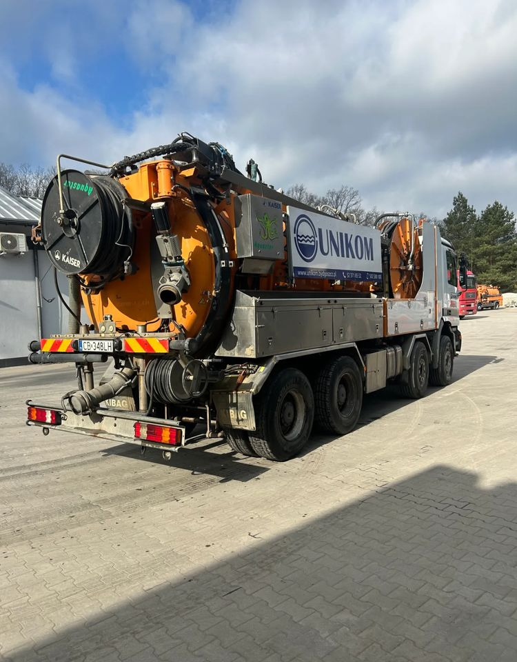 Mercedes-Benz ACTROS 3243 KAISER AQUASTER WUKO - Vacuum truck: picture 4 Mercedes-Benz ACTROS 3243 KAISER AQUASTER WUKO - Vacuum truck: picture 4