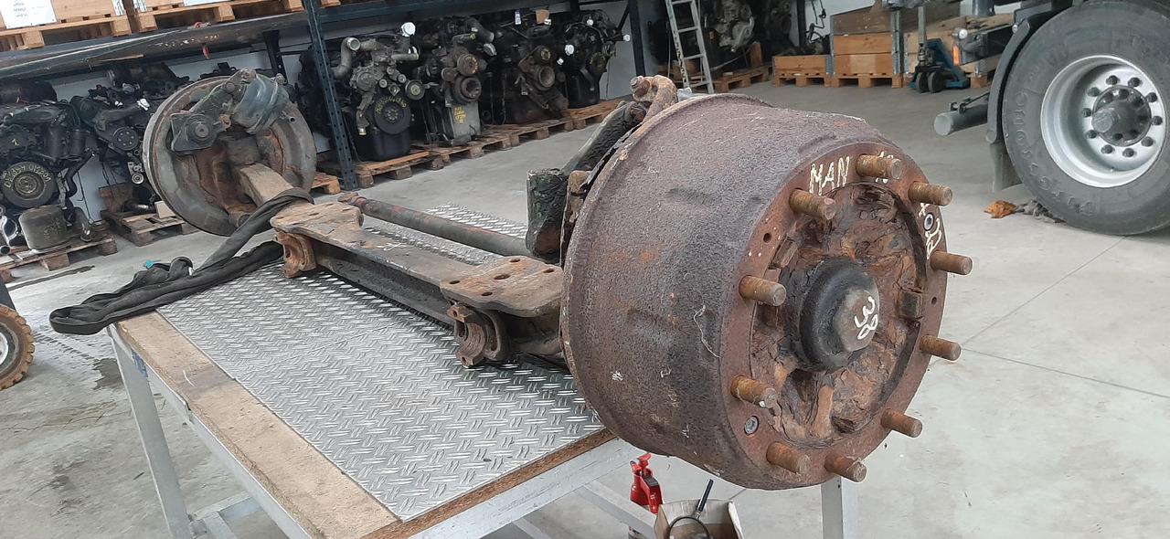 Gebrauchte MAN 19.422, F90, Vorderachse, Artikel - Nr. : 81.99999 - 9999 - Front axle for Truck: picture 1 Gebrauchte MAN 19.422, F90, Vorderachse, Artikel - Nr. : 81.99999 - 9999 - Front axle for Truck: picture 1