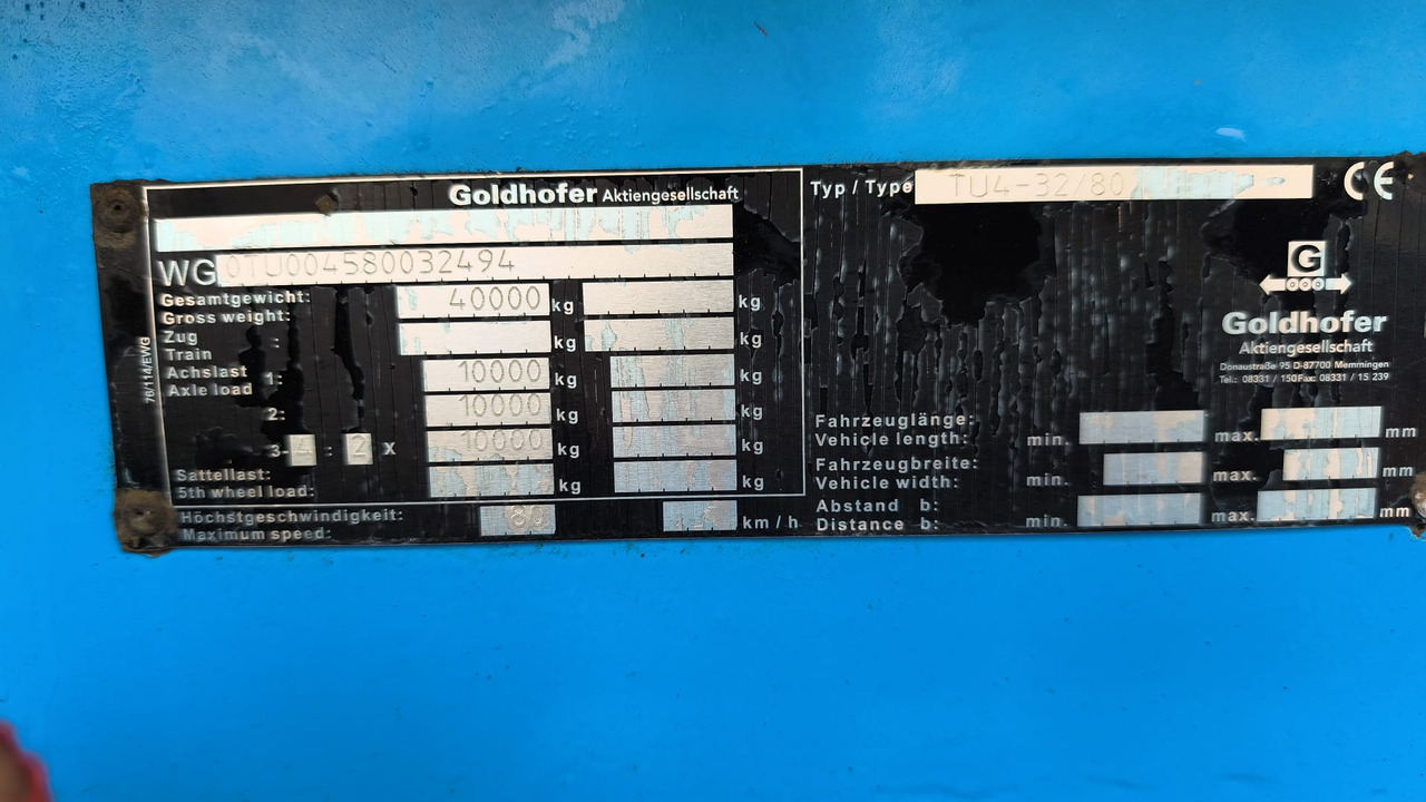 GOLDHOFER, 2010 god. - Low loader trailer: picture 2 GOLDHOFER, 2010 god. - Low loader trailer: picture 2