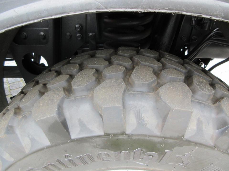 Tipper Unimog U 400 Drei-Seiten-Kipp/ Kran Atlas 65.2, Klima,: picture 6