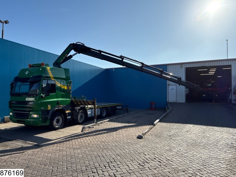 DAF CF 410 8x2, EURO 5, Palfinger, Steerling, Remote,Retarder - Dropside/ Flatbed truck, Crane truck: picture 3 DAF CF 410 8x2, EURO 5, Palfinger, Steerling, Remote,Retarder - Dropside/ Flatbed truck, Crane truck: picture 3