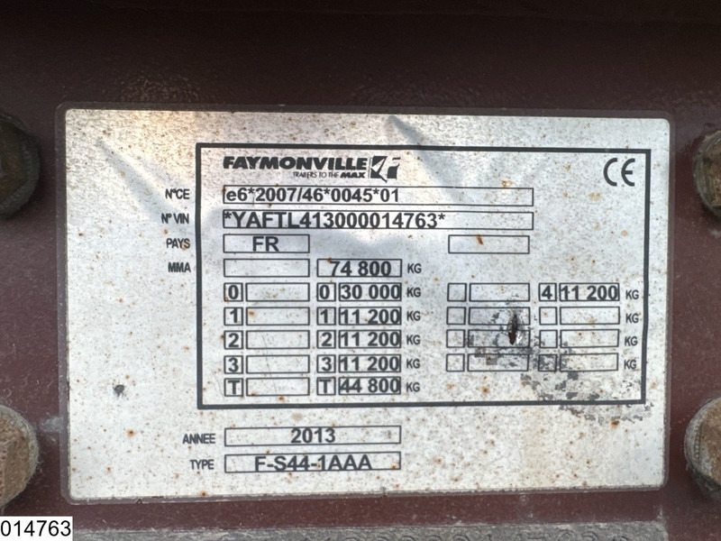 Faymonville Lowbed 74,800 kg, Extendable, Steering axle, Remote - Low loader semi-trailer: picture 4 Faymonville Lowbed 74,800 kg, Extendable, Steering axle, Remote - Low loader semi-trailer: picture 4
