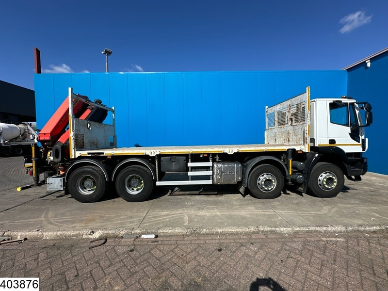 Dropside/ Flatbed truck, Crane truck Iveco X-Way 360 8x4, EURO 6, Palfinger, Remote, Steel suspenion: picture 16