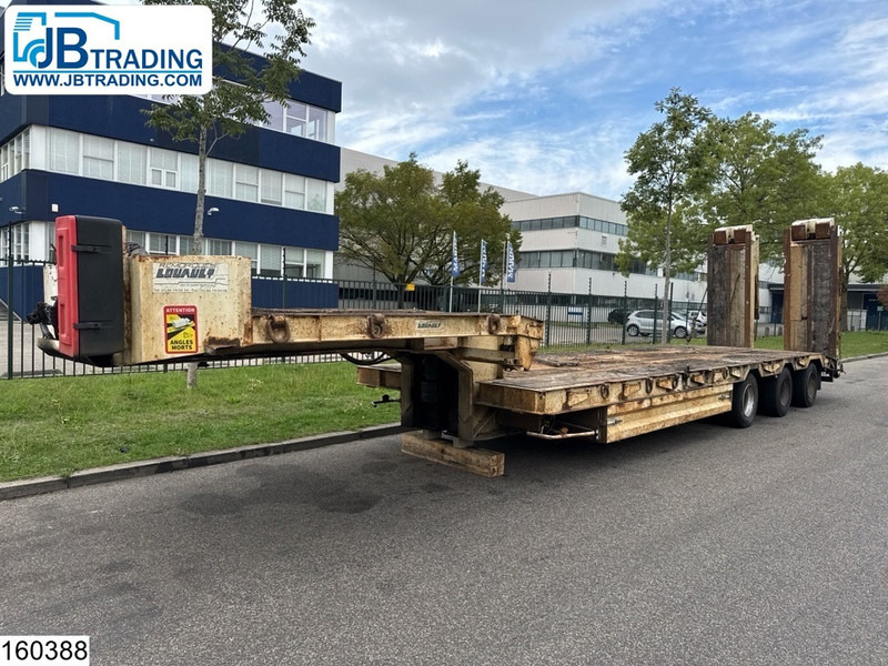 Louault Lowbed 34,000 kg, Steering axle, Hydraulic, Winch - Low loader semi-trailer: picture 1 Louault Lowbed 34,000 kg, Steering axle, Hydraulic, Winch - Low loader semi-trailer: picture 1