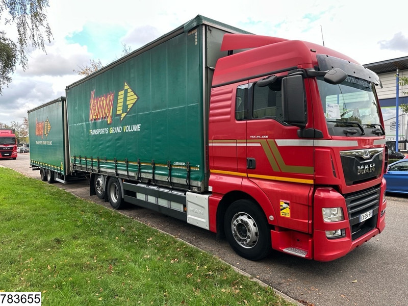 MAN TGX 26 460 6x2, EURO 6, Combi, Retarder, Lifitng roof - Curtainsider truck: picture 3 MAN TGX 26 460 6x2, EURO 6, Combi, Retarder, Lifitng roof - Curtainsider truck: picture 3