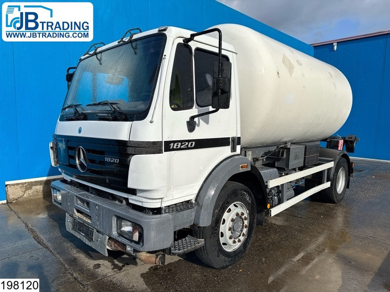 Mercedes-Benz 1820 15375 Liter, LPG GPL, Gastank, Steel suspension - Tank truck: picture 1 Mercedes-Benz 1820 15375 Liter, LPG GPL, Gastank, Steel suspension - Tank truck: picture 1