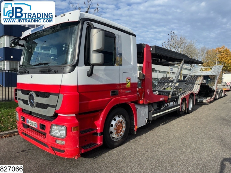 Mercedes-Benz Actros EURO 5, Lohr, Retarder, Combi - Autotransporter truck: picture 1 Mercedes-Benz Actros EURO 5, Lohr, Retarder, Combi - Autotransporter truck: picture 1