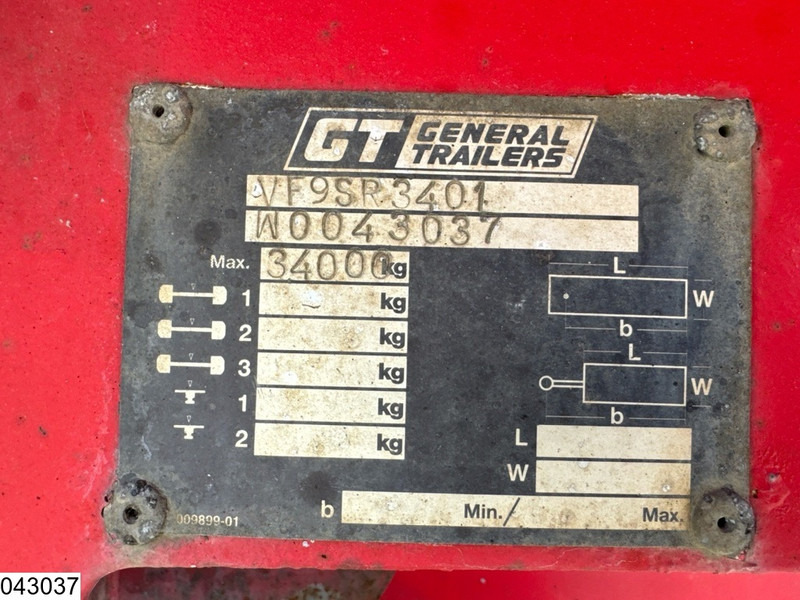 ROBINE Gas 49.021 Liter, LPG GPL Butane gas, 1 Comp - Tank semi-trailer: picture 4 ROBINE Gas 49.021 Liter, LPG GPL Butane gas, 1 Comp - Tank semi-trailer: picture 4