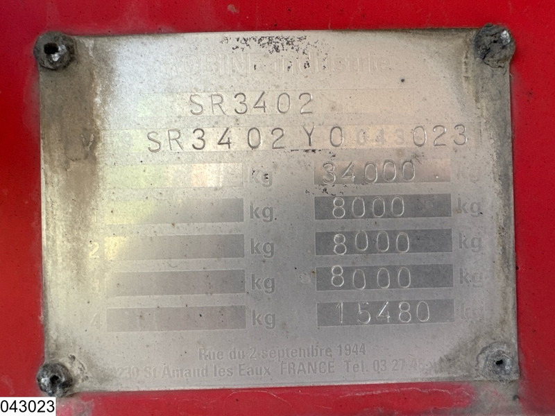 ROBINE Gas 51056 liter, LPG GPL Butane gas, 1 Comp - Tank semi-trailer: picture 4 ROBINE Gas 51056 liter, LPG GPL Butane gas, 1 Comp - Tank semi-trailer: picture 4