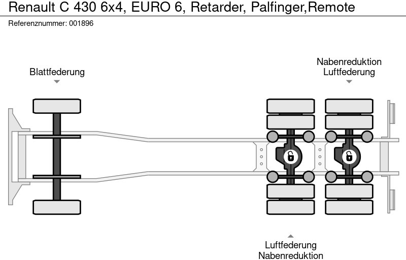 Leasing of Renault C 430 6x4, EURO 6, Retarder, Palfinger,Remote Renault C 430 6x4, EURO 6, Retarder, Palfinger,Remote: picture 17 Leasing of Renault C 430 6x4, EURO 6, Retarder, Palfinger,Remote Renault C 430 6x4, EURO 6, Retarder, Palfinger,Remote: picture 17