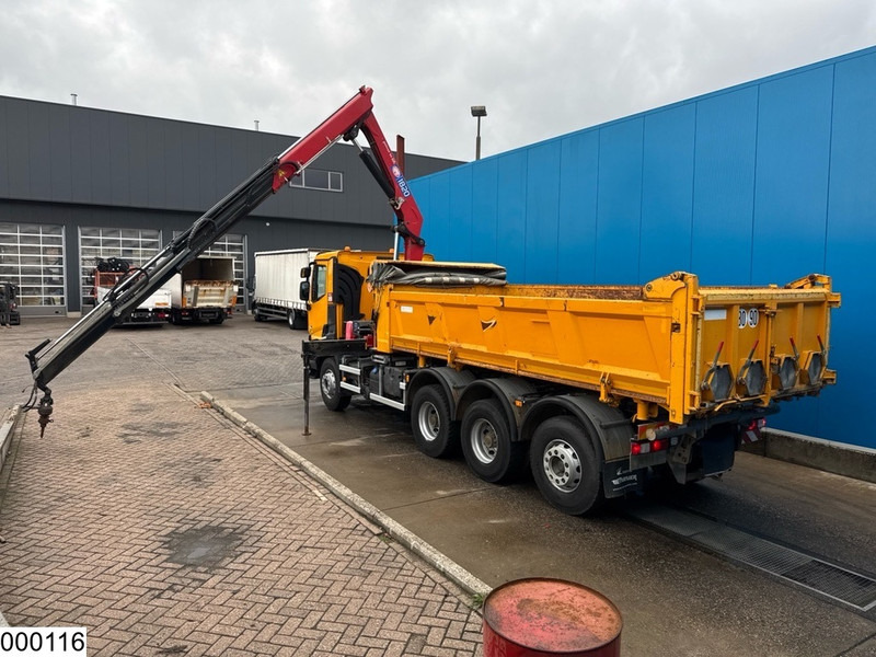Renault C 430 8x4, EURO 6, HMF, Garnier - Tipper, Crane truck: picture 4 Renault C 430 8x4, EURO 6, HMF, Garnier - Tipper, Crane truck: picture 4
