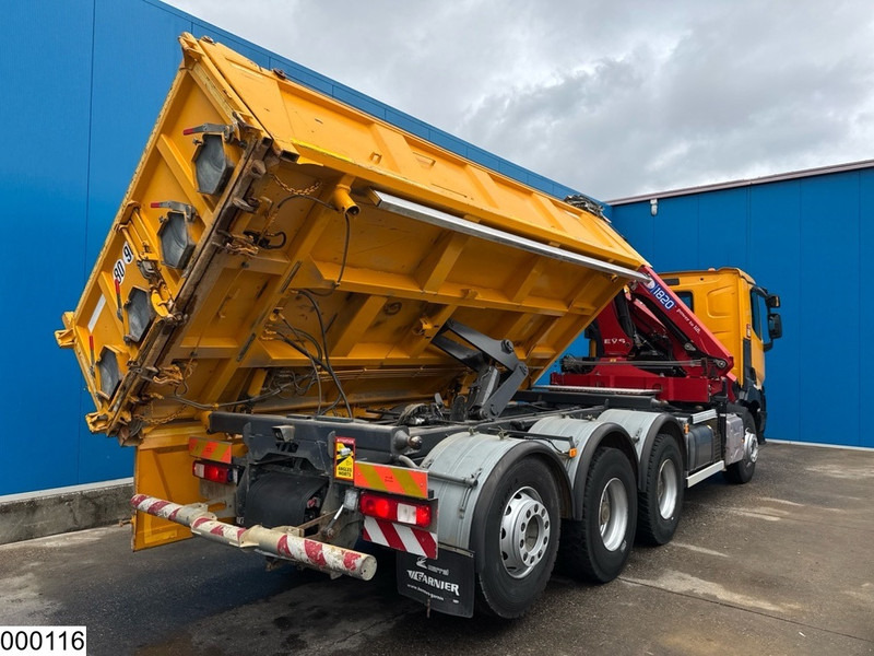 Renault C 430 8x4, EURO 6, HMF, Garnier - Tipper, Crane truck: picture 2 Renault C 430 8x4, EURO 6, HMF, Garnier - Tipper, Crane truck: picture 2