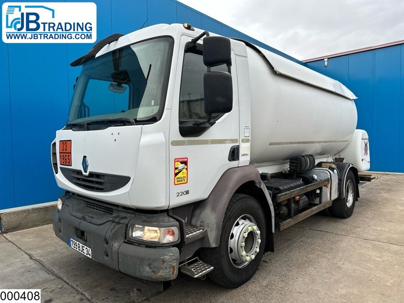 Renault Midlum 220 15985 Liter, LPG GPL, Gastank, Steel suspension - Tank truck: picture 1 Renault Midlum 220 15985 Liter, LPG GPL, Gastank, Steel suspension - Tank truck: picture 1