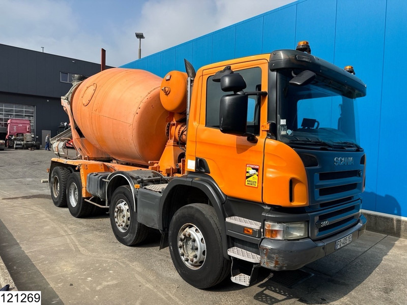 Scania P 380 8X4, Manual, Steel suspension, Stetter 8M3 - Concrete mixer truck: picture 3 Scania P 380 8X4, Manual, Steel suspension, Stetter 8M3 - Concrete mixer truck: picture 3