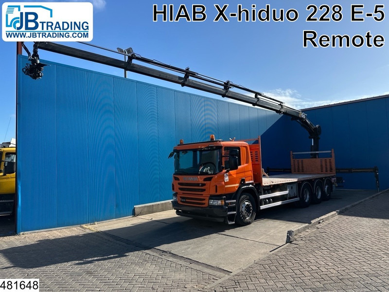 Scania P 410 8x4, EURO 6, HIAB, Remote - Dropside/ Flatbed truck, Crane truck: picture 1 Scania P 410 8x4, EURO 6, HIAB, Remote - Dropside/ Flatbed truck, Crane truck: picture 1