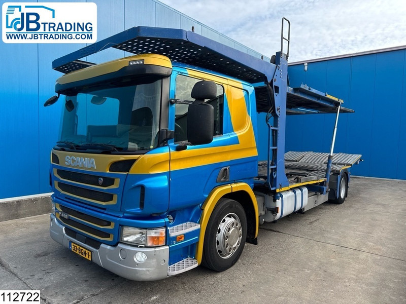 Scania P 410 EURO 6, Rolfo, Winch, Hydraulics - Autotransporter truck: picture 1 Scania P 410 EURO 6, Rolfo, Winch, Hydraulics - Autotransporter truck: picture 1