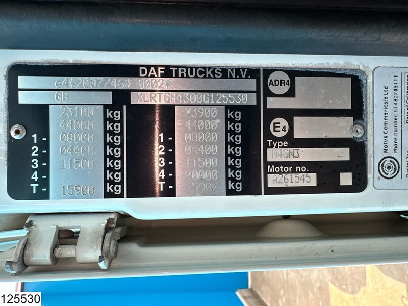 Tractor unit DAF XF 460 6x2, EURO 6, HYDRAULIC, RHD: picture 7