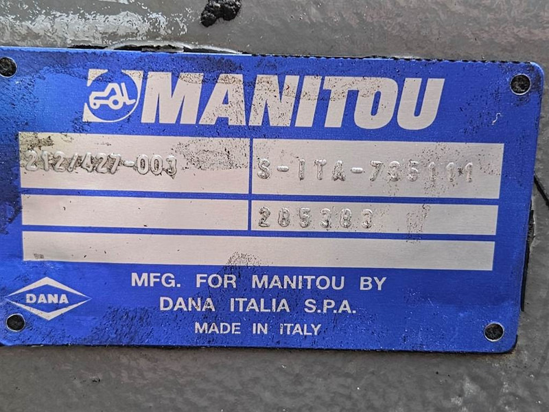 Manitou MT932-Spicer Dana 212/427-003-Axle/Achse/As - Axle and parts for Construction machinery: picture 5 Manitou MT932-Spicer Dana 212/427-003-Axle/Achse/As - Axle and parts for Construction machinery: picture 5