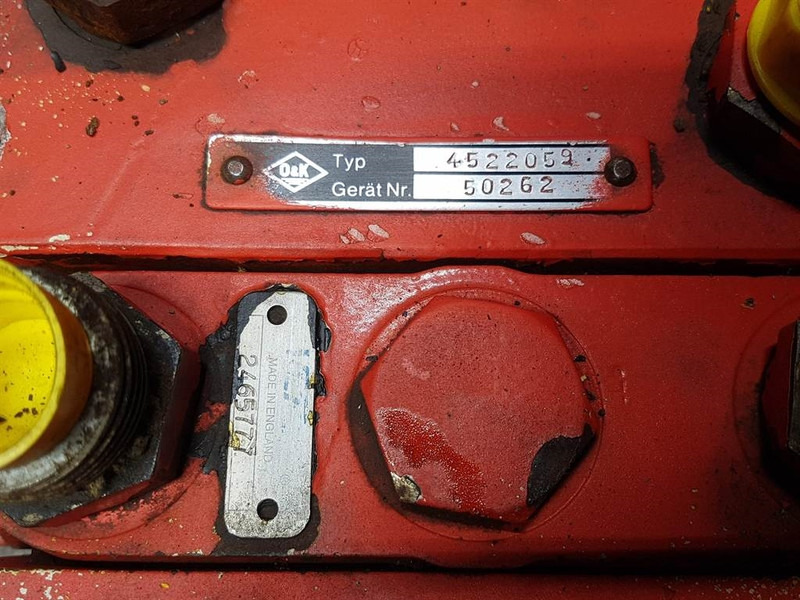 O & K 4522059 - O&K L15 B - Valve/Ventile/Ventiel - Hydraulics: picture 4 O & K 4522059 - O&K L15 B - Valve/Ventile/Ventiel - Hydraulics: picture 4
