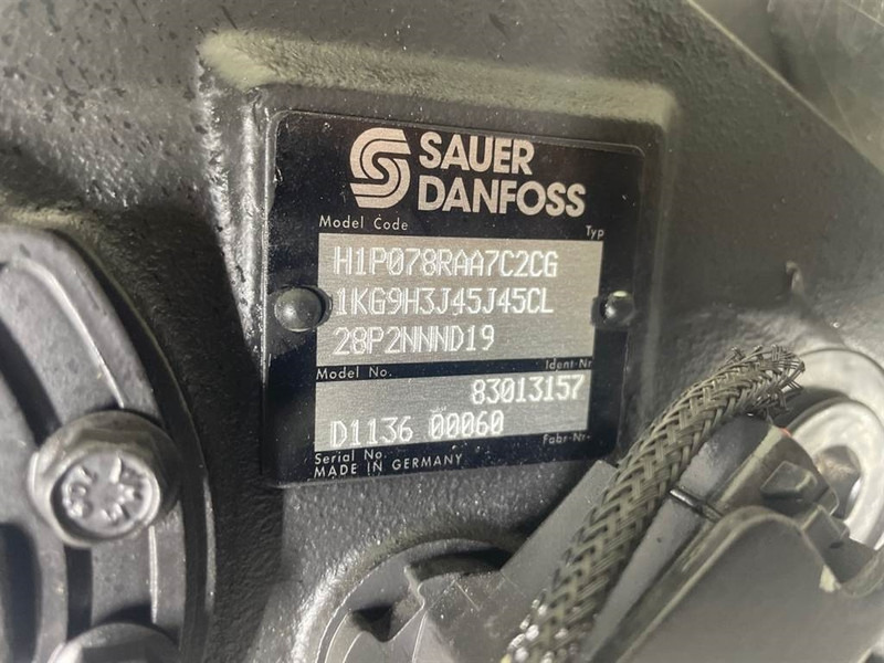 Sauer Danfoss H1P078R-83013157-Drive pump/Fahrpumpe/Rijpomp - Hydraulics for Construction machinery: picture 4 Sauer Danfoss H1P078R-83013157-Drive pump/Fahrpumpe/Rijpomp - Hydraulics for Construction machinery: picture 4