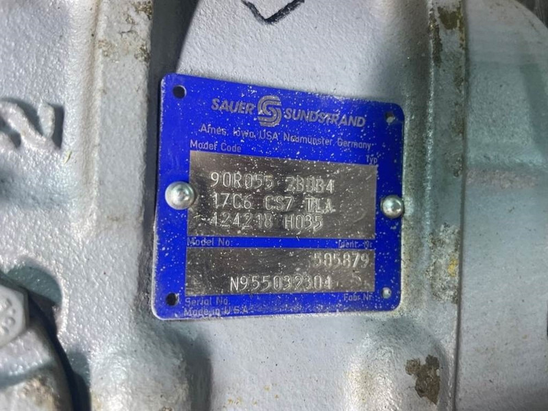 WACKER NEUSON 1000198547-Sauer Danfoss 90R055-Drive pump/Rijpomp - Hydraulics for Construction machinery: picture 5 WACKER NEUSON 1000198547-Sauer Danfoss 90R055-Drive pump/Rijpomp - Hydraulics for Construction machinery: picture 5