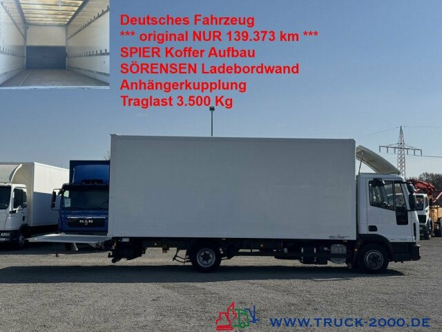 Iveco 75E18 Koffer & LBW original NUR 139.373 Km - Box van: picture 1 Iveco 75E18 Koffer & LBW original NUR 139.373 Km - Box van: picture 1