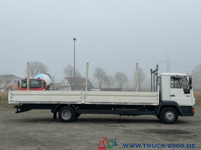 Open body delivery van MAN 8.163 Lange Pritsche 7.10m 3 Sitzer Nur 217TKM: picture 8