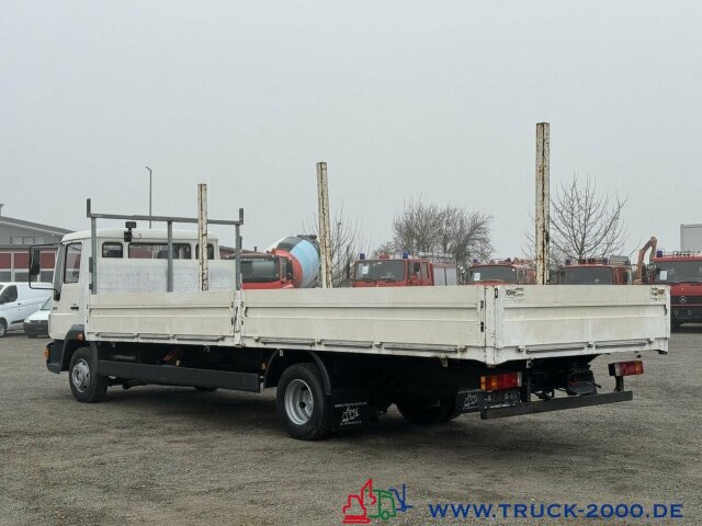 Open body delivery van MAN 8.163 Lange Pritsche 7.10m 3 Sitzer Nur 217TKM: picture 13