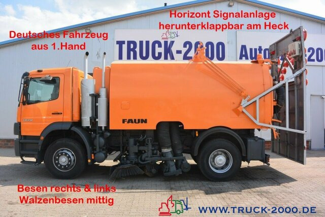 Mercedes-Benz 1828 Faun Viajet Besen R/L -Seperat Motor Aufbau - Road sweeper: picture 1 Mercedes-Benz 1828 Faun Viajet Besen R/L -Seperat Motor Aufbau - Road sweeper: picture 1