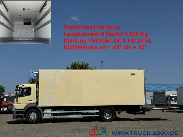 Mercedes-Benz Axor 1829 Frigoblock Tiefkühlung -40° Dautel LBW - Refrigerator truck: picture 1 Mercedes-Benz Axor 1829 Frigoblock Tiefkühlung -40° Dautel LBW - Refrigerator truck: picture 1