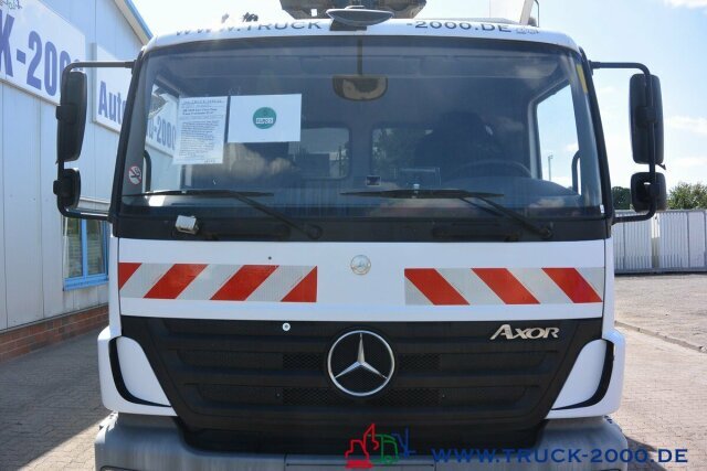 Garbage truck for transportation of garbage Mercedes-Benz Axor 2529 Faun Easypress Frontlader 25 m³ 1.Hd: picture 7