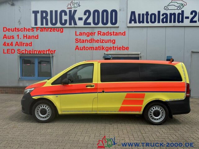 Mercedes-Benz Vito 116 CDI 4x4 Notarzt Rettung Ambulance - Ambulance: picture 1 Mercedes-Benz Vito 116 CDI 4x4 Notarzt Rettung Ambulance - Ambulance: picture 1