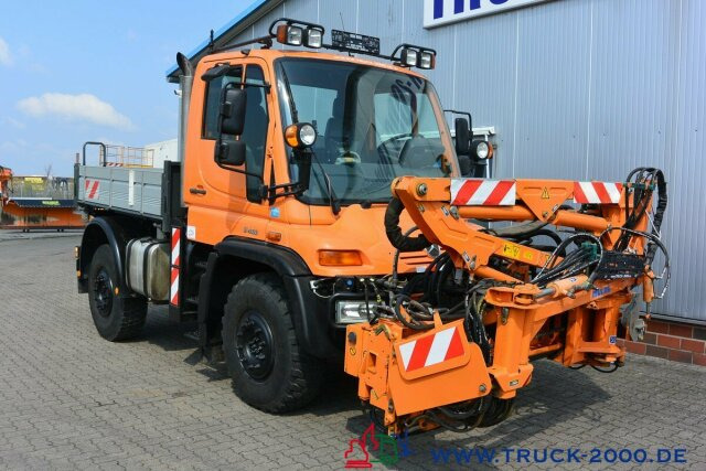 Leasing of Unimog U 400 4 x 4 Mulag Teleskopausleger + Zapfwelle Unimog U 400 4 x 4 Mulag Teleskopausleger + Zapfwelle: picture 9