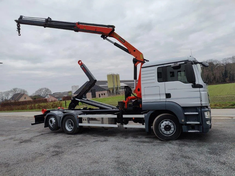 MAN TGS 26.320 Container Multilift + Kraan Palfinger PK16502 - Hook lift truck: picture 3 MAN TGS 26.320 Container Multilift + Kraan Palfinger PK16502 - Hook lift truck: picture 3