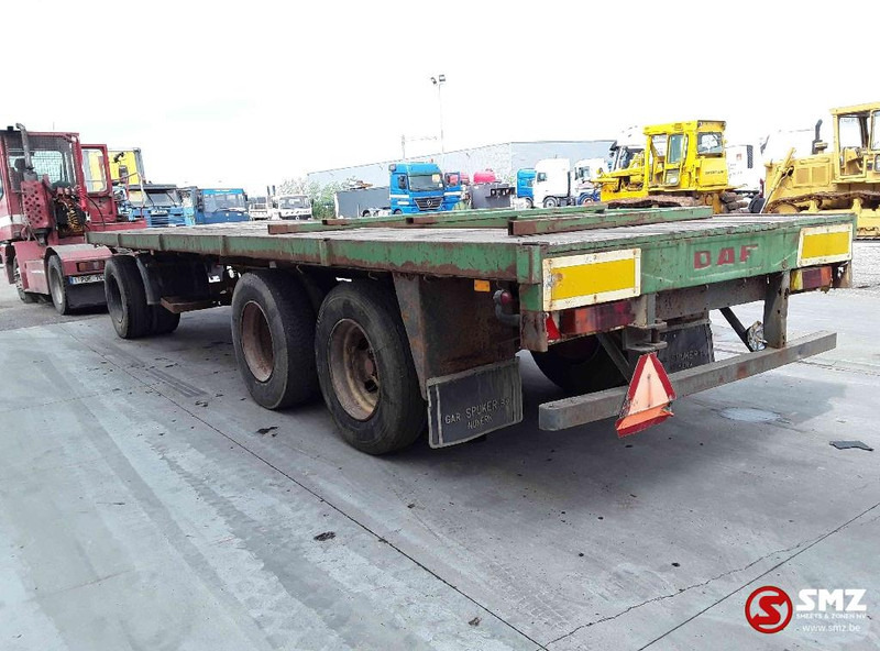 Dropside/ Flatbed trailer DAF Aanhangwagen blad-lames hooiwagen: picture 6