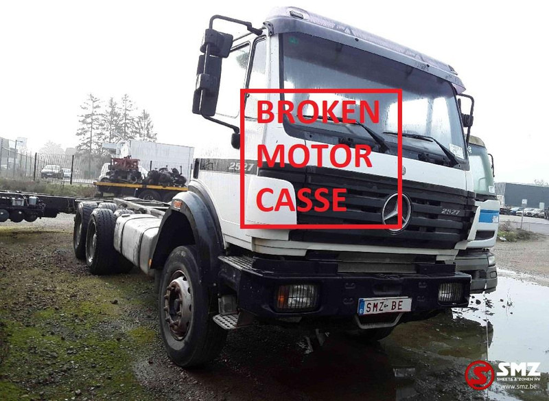 Mercedes-Benz 2527 6x4motor slecht - Cab chassis truck: picture 1 Mercedes-Benz 2527 6x4motor slecht - Cab chassis truck: picture 1