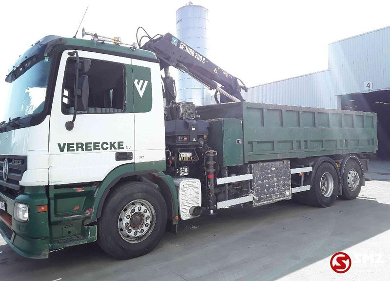 Mercedes-Benz Actros 2536 - Tipper, Crane truck: picture 5 Mercedes-Benz Actros 2536 - Tipper, Crane truck: picture 5