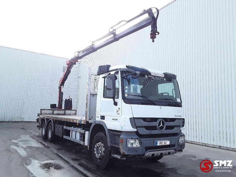Mercedes-Benz Actros 2636 fassi f 155 full steeleps - Dropside/ Flatbed truck, Crane truck: picture 1 Mercedes-Benz Actros 2636 fassi f 155 full steeleps - Dropside/ Flatbed truck, Crane truck: picture 1
