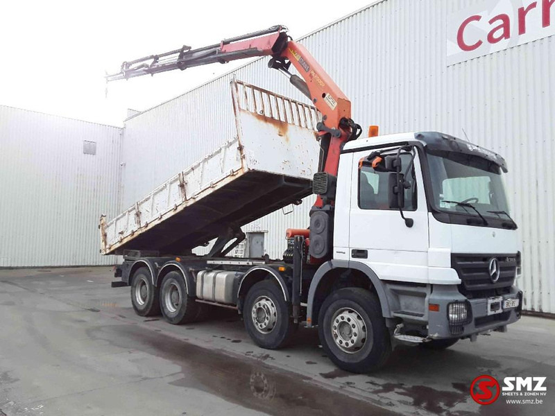 Mercedes-Benz Actros 4144 palfinber pk2002/4Ext remote - Tipper, Crane truck: picture 1 Mercedes-Benz Actros 4144 palfinber pk2002/4Ext remote - Tipper, Crane truck: picture 1